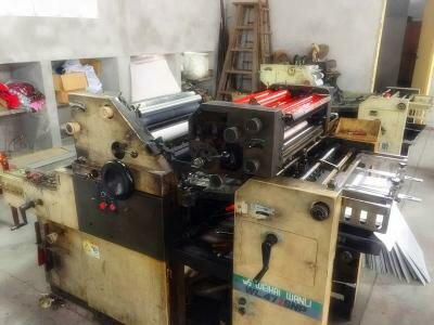 进口万力牌胶印机